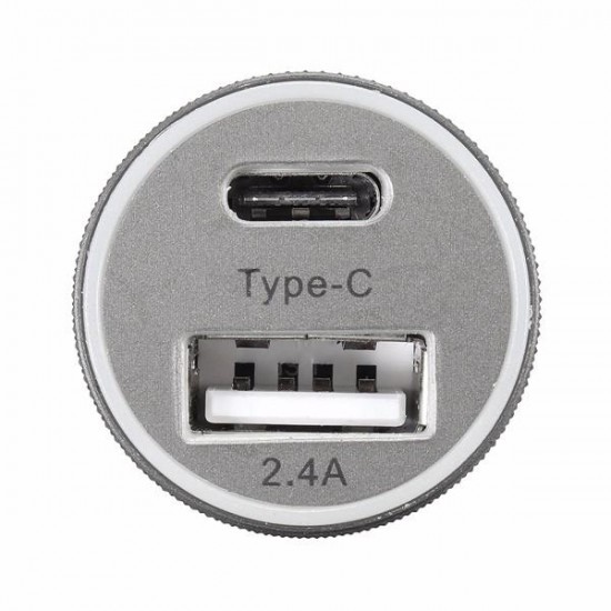 USB 3.1 Type C Car Charger 5V 3.1A Charging Output