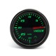 Universal 2 Inch 52mm Mechanical Vacuum Intake Gauge Digital 7 Color LED Display Car Odometer