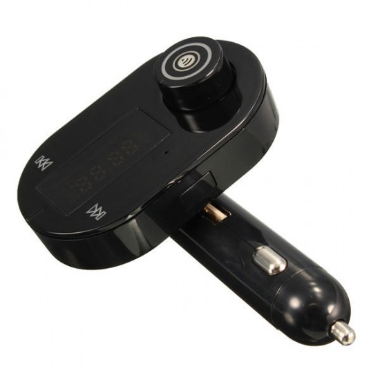 Wireless Car Charger FM Transimittervs Modulator MP3 Player Hands Free with bluetooth Function