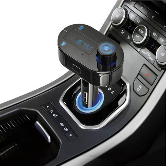 Wireless LCD FM Transimittervs Car Kit MP3 Player USB Charger Hands Free with bluetooth Function