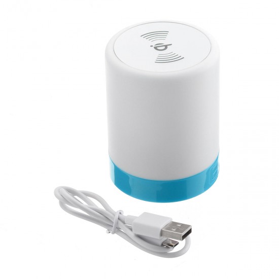 Wireless Phone Charger 10000mAh Power Bank LED Light Lamp for iPhone X for Samsung Wireless Phone Charger 10000mAh Power Bank LED Light Lamp for iPhone X for Samsung