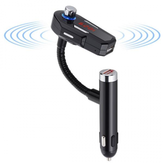 Wireless bluetooth 4.0 Car Kit Multifunction FM Transmitter MP3 Player For Smartphone