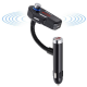 Wireless bluetooth 4.0 Car Kit Multifunction FM Transmitter MP3 Player For Smartphone