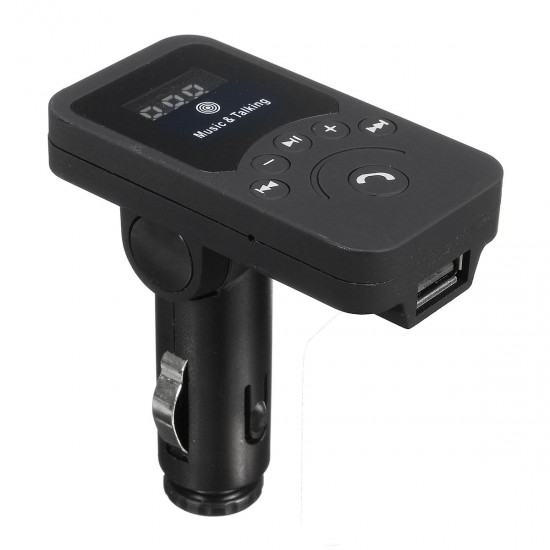 Wireless bluetooth FM Transmitter Radio Car Kit MP3 Music Player USB Charger TF