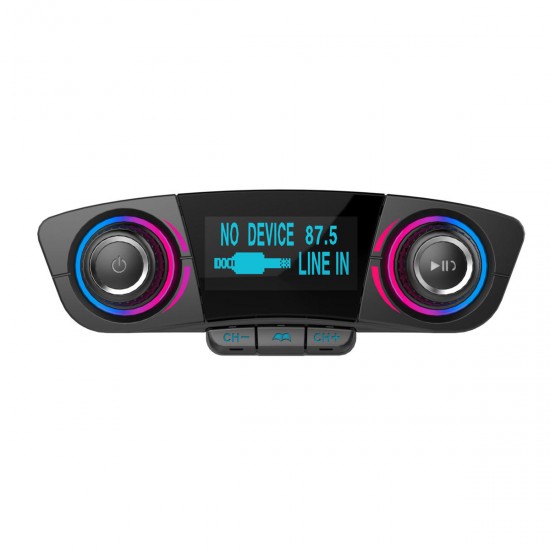 Wireless bluetooth LCD Car MP3 FM Transmitter AUX USB Disk Charger Handsfree FM Wireless bluetooth LCD Car MP3 FM Transmitter AUX USB Disk Charger Handsfree FM