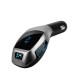 X5 LCD Wireless FM Transmitter MP3 Player TF Car Kit Charger with bluetooth Function