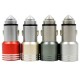 ZQ-N404 USB Car Charger With Safety Hammer Auto Power Adapter For iPhone Samsung Phone MP3
