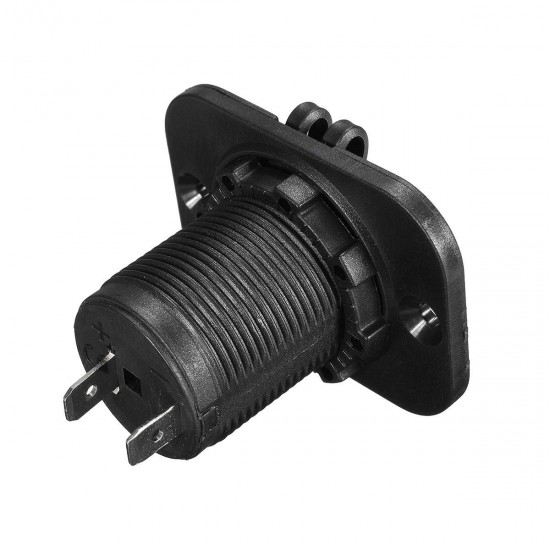 12V/24V Car Motorboat Waterproof Cigarette Lighter Socket USB Power Plug Outlet 12V/24V Car Motorboat Waterproof Cigarette Lighter Socket USB Power Plug Outlet