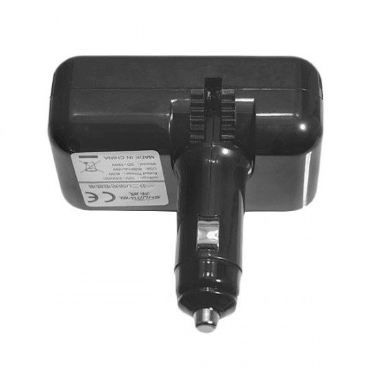 2 Way Car Cigarette Lighter Socket with USB 90 Degree Rotate 2 Way Car Cigarette Lighter Socket with USB 90 Degree Rotate