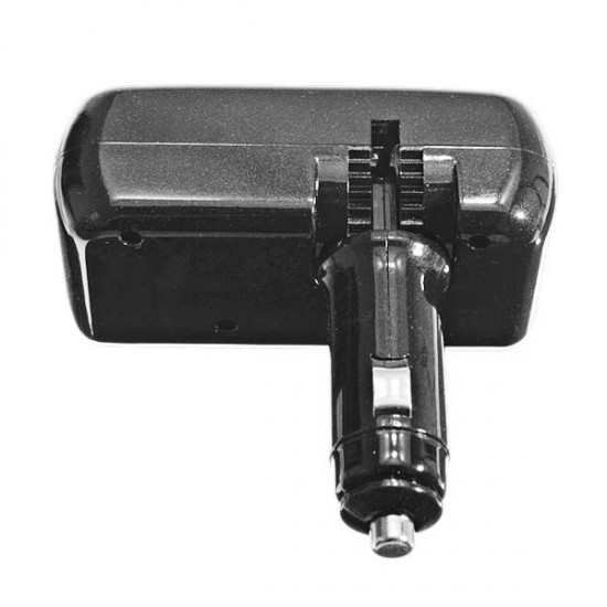 3 Way Car Cigarette Lighter Socket Power Splitter Adapter 90 Degree Foldable with LED 3 Way Car Cigarette Lighter Socket Power Splitter Adapter 90 Degree Foldable with LED