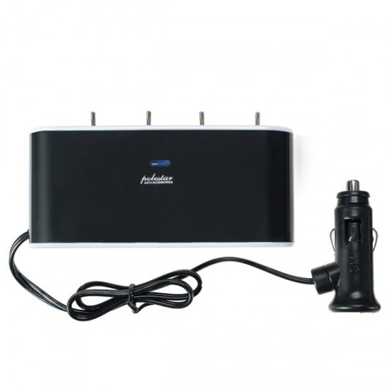 4 Way Car Cigarette Lighter Socket Splitter Charger 12V/24V 4 Way Car Cigarette Lighter Socket Splitter Charger 12V/24V