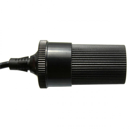 5m 12V Car Automobile Cigarette Lighter Cable Power Plug Socket Indicator Light