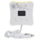 Car Cigarette Lighter Current Voltage Temperature Display 4 USB Ports Charger Car Cigarette Lighter Current Voltage Temperature Display 4 USB Ports Charger