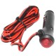 Car Power Cord Cigarette Lighter Plug Power Wire 3m Current Cable