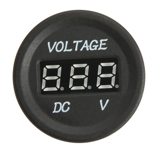 Car Solar Monitor DC Supply Voltage Display Car Solar Monitor DC Supply Voltage Display