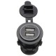 Car Vehicle Dual USB Power Charger Sockets Waterproof 5V 2.1A 2.1A Car Vehicle Dual USB Power Charger Sockets Waterproof 5V 2.1A 2.1A