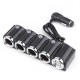 DC 12V/24V 4 Way USB Car Cigarette Lighter Socket Splitter Charger Power Adapter