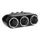 Dual USB Port 3 Way Auto Charger Car Ci garette Lighter Full Function Socket Splitter Adapter Dual USB Port 3 Way Auto Charger Car Ci garette Lighter Full Function Socket Splitter Adapter