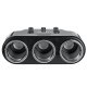 Dual USB Port 3 Way Auto Charger Car Ci garette Lighter Full Function Socket Splitter Adapter Dual USB Port 3 Way Auto Charger Car Ci garette Lighter Full Function Socket Splitter Adapter
