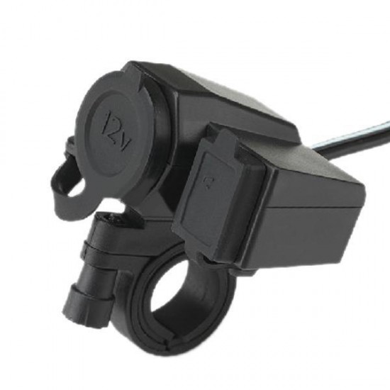Motorcycle Waterproof Cigarette Lighter USB One Machine Power Charging Motorcycle Waterproof Cigarette Lighter USB One Machine Power Charging
