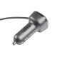 T52S Car Charger Cigarette Lighter One in Two Phone Lines with Voltage Switch Interface T52S Car Charger Cigarette Lighter One in Two Phone Lines with Voltage Switch Interface
