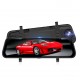 10 Inch 1080P Full Touch Screen HD Car Rearview Mirror DVR Night Vision Double Lens Reversing Image