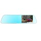 1080P HD 5.5Inch Touch Screen Dual Lens Dash Cam Camera Recorder Rearview Mirror