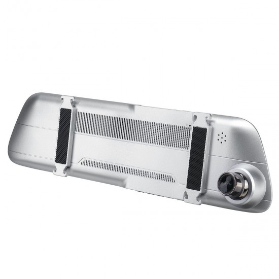 1080P HD 5.5Inch Touch Screen Dual Lens Dash Cam Camera Recorder Rearview Mirror 1080P HD 5.5Inch Touch Screen Dual Lens Dash Cam Camera Recorder Rearview Mirror