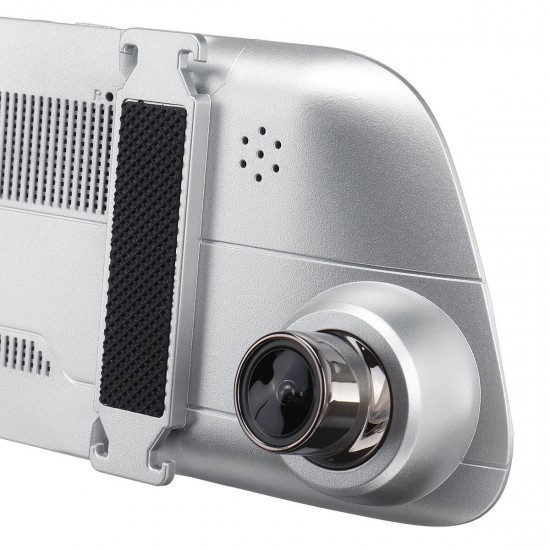 1080P HD 5.5Inch Touch Screen Dual Lens Dash Cam Camera Recorder Rearview Mirror 1080P HD 5.5Inch Touch Screen Dual Lens Dash Cam Camera Recorder Rearview Mirror