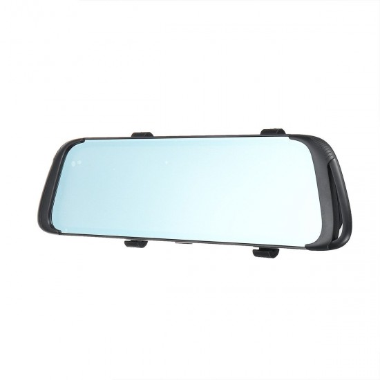 10inch HD 1080P Dual Lens Car DVR Dash Cam Video Camera Recorder Rearview Mirror