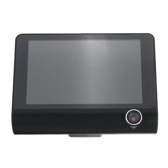 2 in 1 4inch Large LCD Driving Recorder + Explosion Speed Radar HD Car DVR Camera