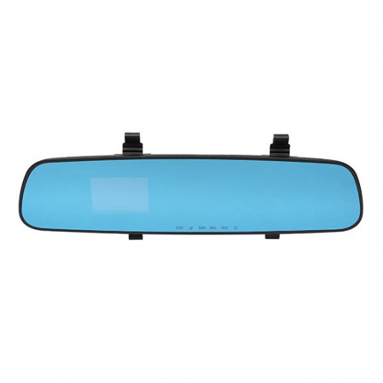 2.4 Inch 1080HD Vehicle Video Recorder Car Rear View Mirror Car DVR Built-in 200mA Battery