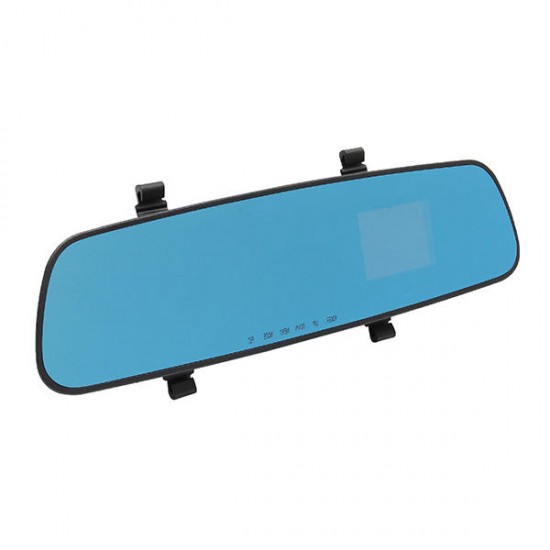 2.4 Inch 1080HD Vehicle Video Recorder Car Rear View Mirror Car DVR Built-in 200mA Battery