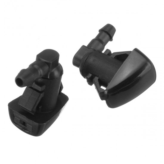2Pc Windshield Wiper Water Spray Jet Nozzle For 2007-2010 Ford Edge 7T4Z 17603 A