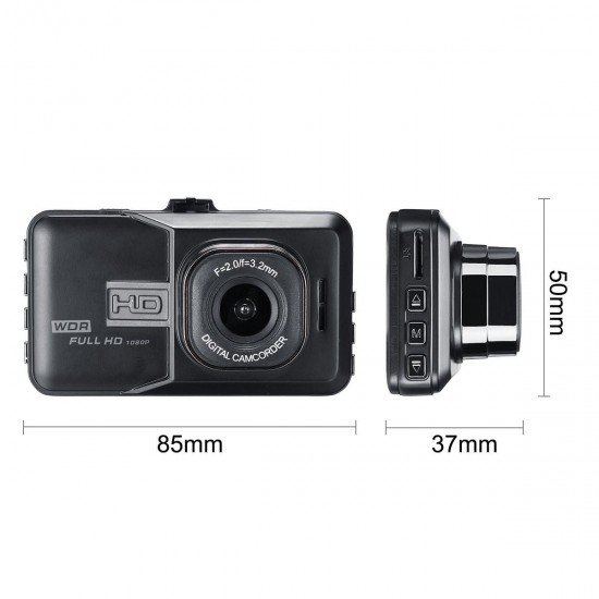 3 Inch Screen 1080P Full HD 170° Wide Angle Night Vision Recorder Car DVR 3 Inch Screen 1080P Full HD 170° Wide Angle Night Vision Recorder Car DVR