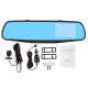 3.5/4.3inch Car DVR HD 1080P Dual Lens Rearview Dash Cam LCD Recorder Rear Camera 3.5/4.3inch Car DVR HD 1080P Dual Lens Rearview Dash Cam LCD Recorder Rear Camera