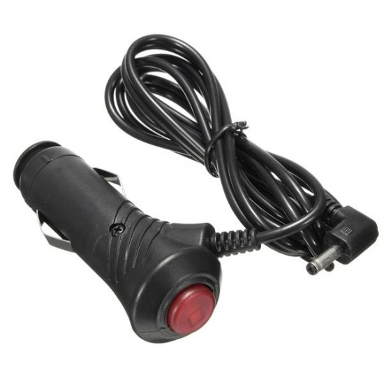 3.5mm Car C igarette Lighter Power Plug Cord GPS DVR Adapter Cable w/ Switch DC 12V 3.5mm Car C igarette Lighter Power Plug Cord GPS DVR Adapter Cable w/ Switch DC 12V