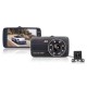 4 Inch 1080P Loop Recording Night Vision 170 Degree Wide Angle Car DVR with Rear View Camera 4 Inch 1080P Loop Recording Night Vision 170 Degree Wide Angle Car DVR with Rear View Camera