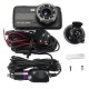 4 Inch 1080P Loop Recording Night Vision 170 Degree Wide Angle Car DVR with Rear View Camera 4 Inch 1080P Loop Recording Night Vision 170 Degree Wide Angle Car DVR with Rear View Camera