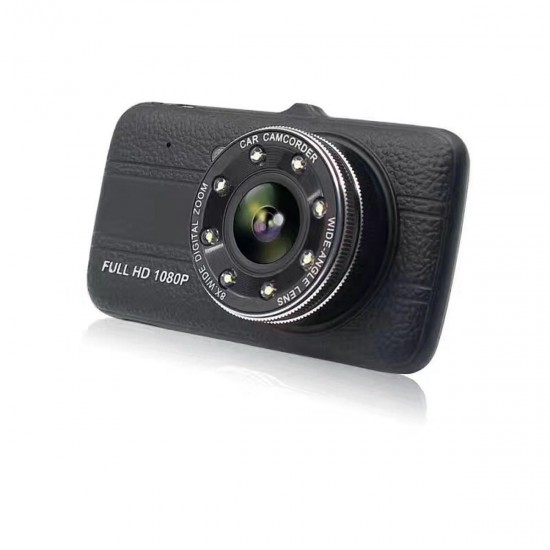 4 Inch Car DVR With Rear View Camera Night Version 1080p Parking Monitoring G-senor 170° Wide-angle