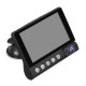 4 Inch FHD 1080P Car DVR 3 Camera Lens Dash Cam Video Recorder Rearview Monitor