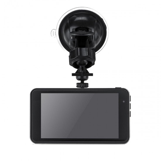 4 Inch HD 1080P Dual Lens Car DVR Vehicle Dash Cam Video Camera Recorder