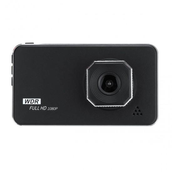 4 Inch HD 1080P Dual Lens Car DVR Vehicle Dash Cam Video Camera Recorder