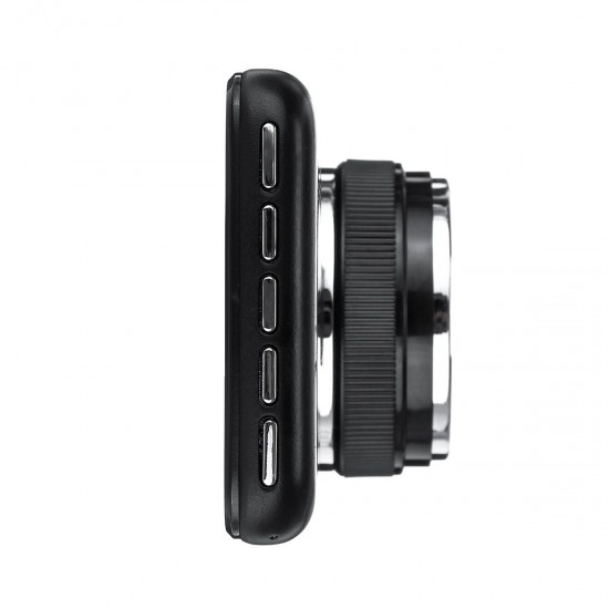 4 Inch HD Dual Lens 1080P Vehicle Car Dash Cam Video Camera Recorder DVR G-Sensor