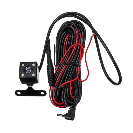 4 Inch HD Dual Lens 1080P Vehicle Car Dash Cam Video Camera Recorder DVR G-Sensor