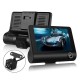 4 inch 3 Lens 1080P Night Vision Driving Recorder Inside and Outside the 3 Recorders Car DVR Camera 4 inch 3 Lens 1080P Night Vision Driving Recorder Inside and Outside the 3 Recorders Car DVR Camera