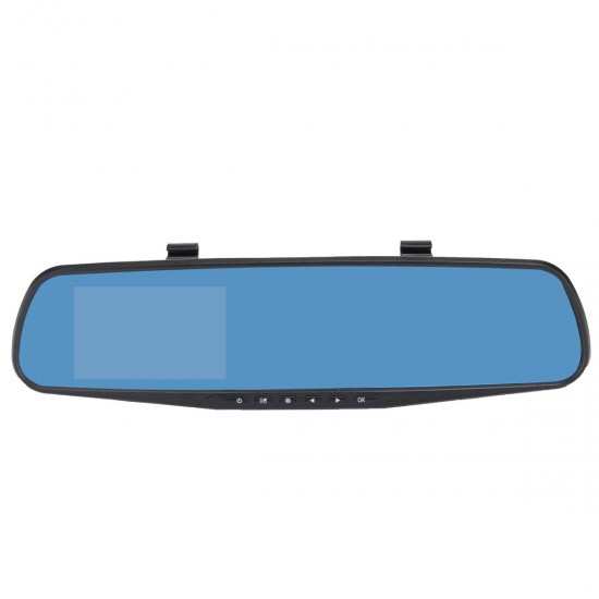 4.0 Inch 720P In-Car Rear View Mirror Dash DVR Recorder Lens Camera Monitor