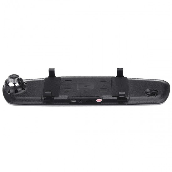 4.3 Inch 1080P HD Car DVR Dash Cam Dual Lens Rear Mirror Recorder Backup Cam 4.3 Inch 1080P HD Car DVR Dash Cam Dual Lens Rear Mirror Recorder Backup Cam