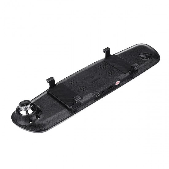 4.3 Inch 1080P HD Car DVR Dash Cam Dual Lens Rear Mirror Recorder Backup Cam 4.3 Inch 1080P HD Car DVR Dash Cam Dual Lens Rear Mirror Recorder Backup Cam