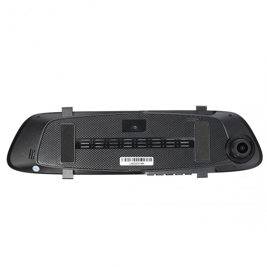 4.3 Inch 1080P HD Car DVR Rearview Mirror Dash Camera Dual Lens Recorder Monitor 170 Degree 4.3 Inch 1080P HD Car DVR Rearview Mirror Dash Camera Dual Lens Recorder Monitor 170 Degree